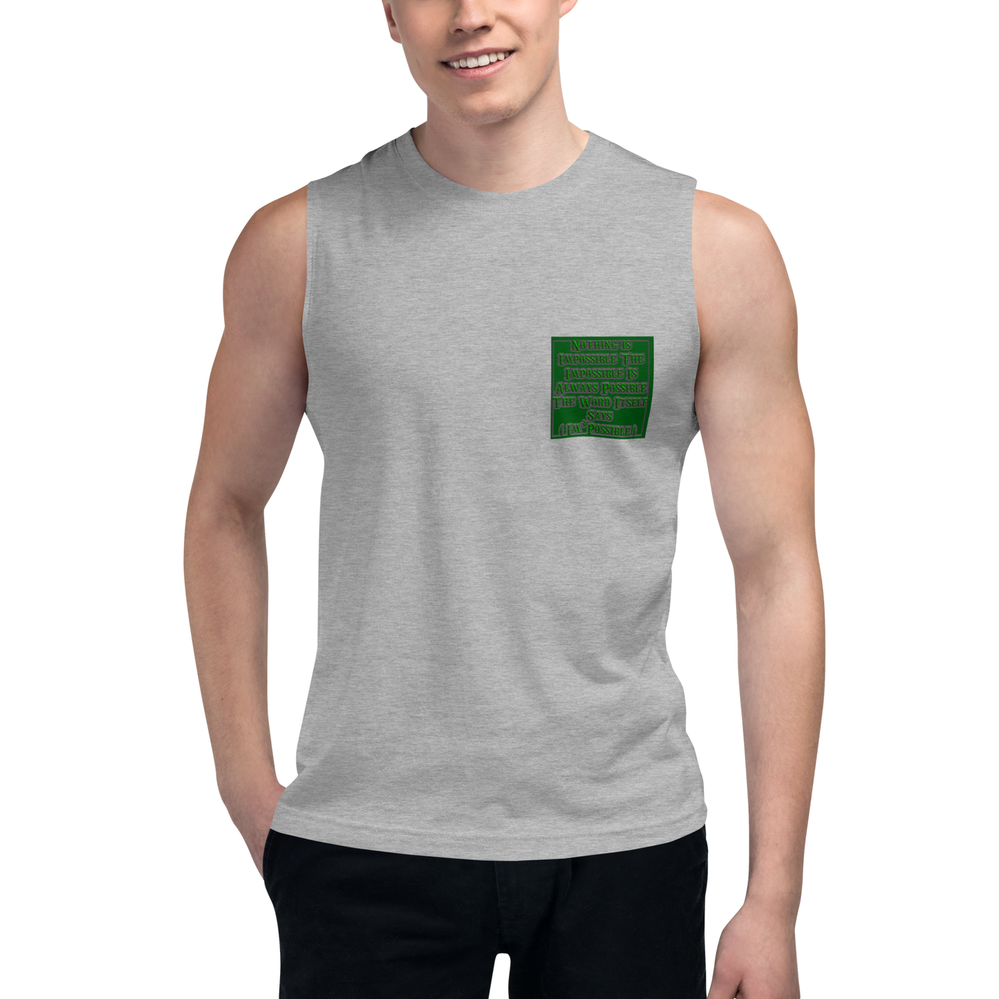 APEP - BYRD OF THE 7SEAS GODS APPAREL - GREEN - Gods/Men Muscle Shirt