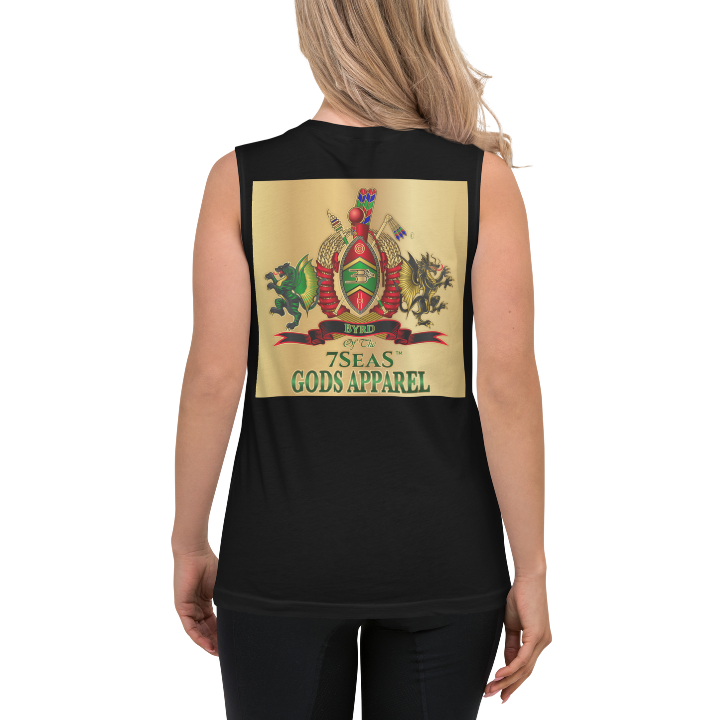 APEP - BYRD OF THE 7SEAS GODS APPAREL - DUST - Goddess/Women Muscle Shirt