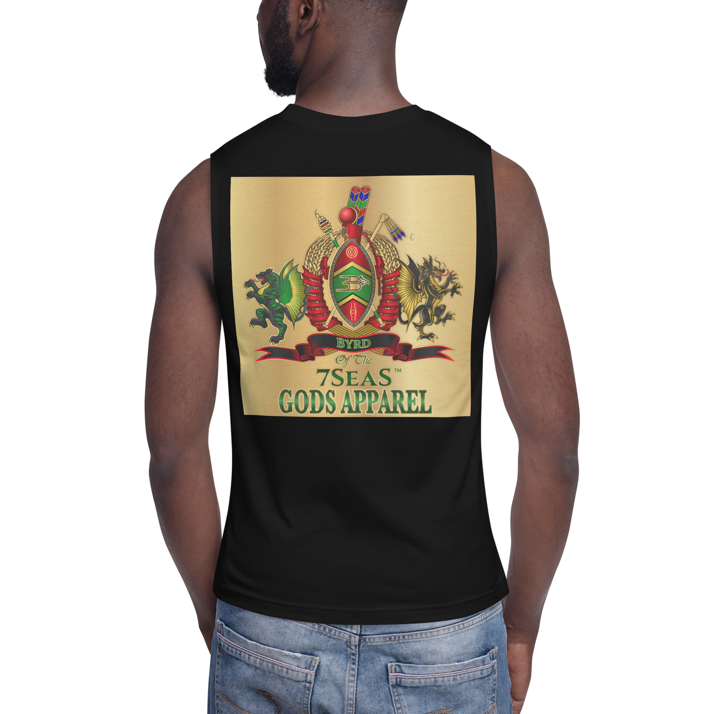 APEP - BYRD OF THE 7SEAS GODS APPAREL - DUST - Gods/Men Muscle Shirt