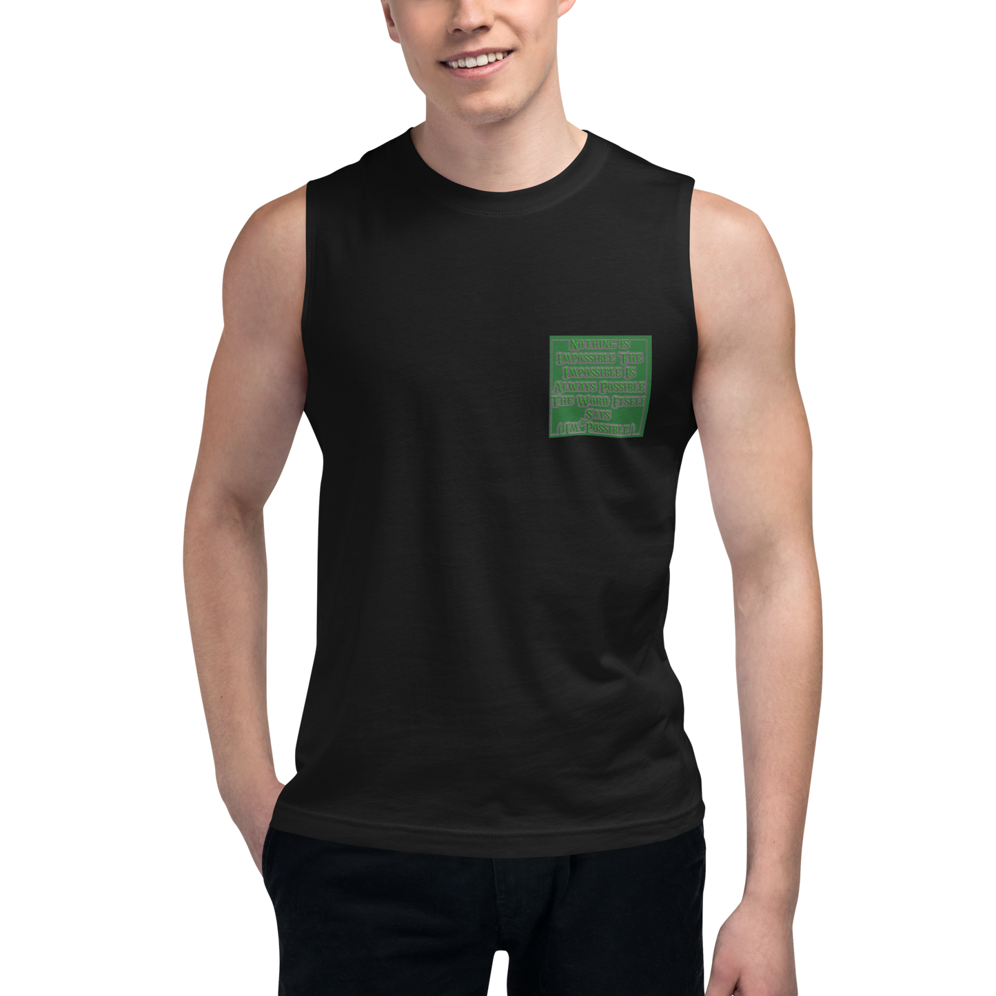 APEP - BYRD OF THE 7SEAS GODS APPAREL - GREEN - Gods/Men Muscle Shirt