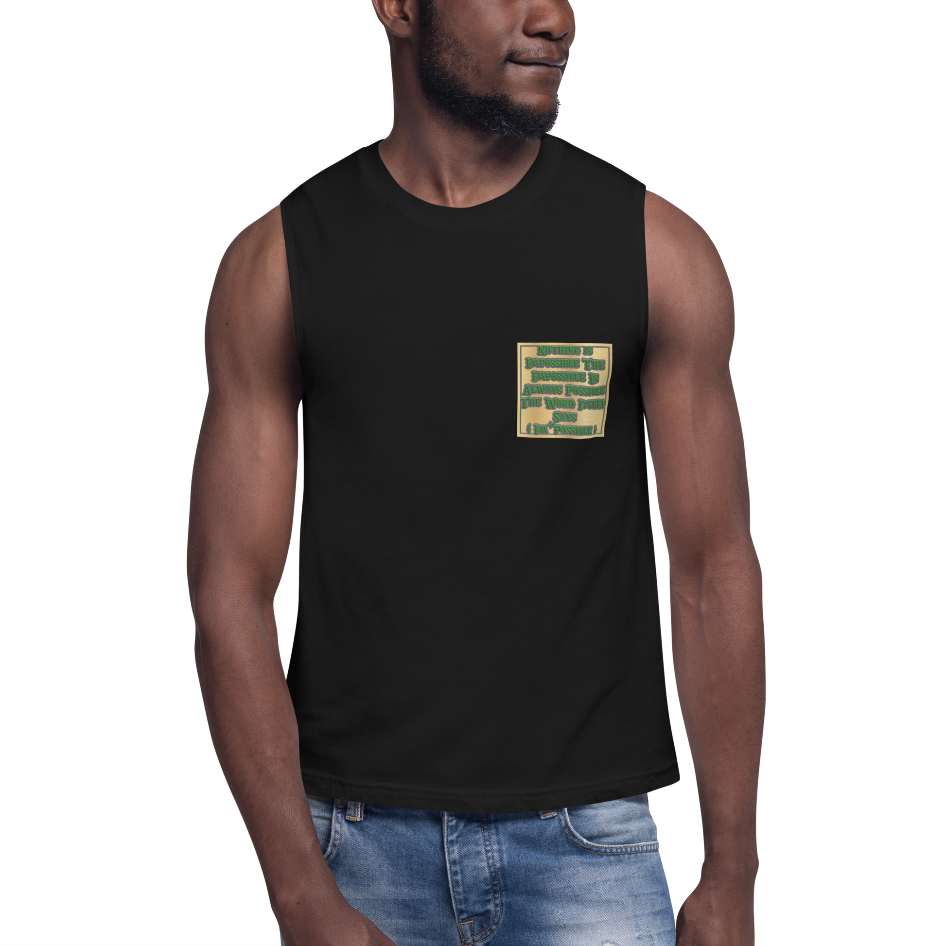 APEP - BYRD OF THE 7SEAS GODS APPAREL - DUST - Gods/Men Muscle Shirt