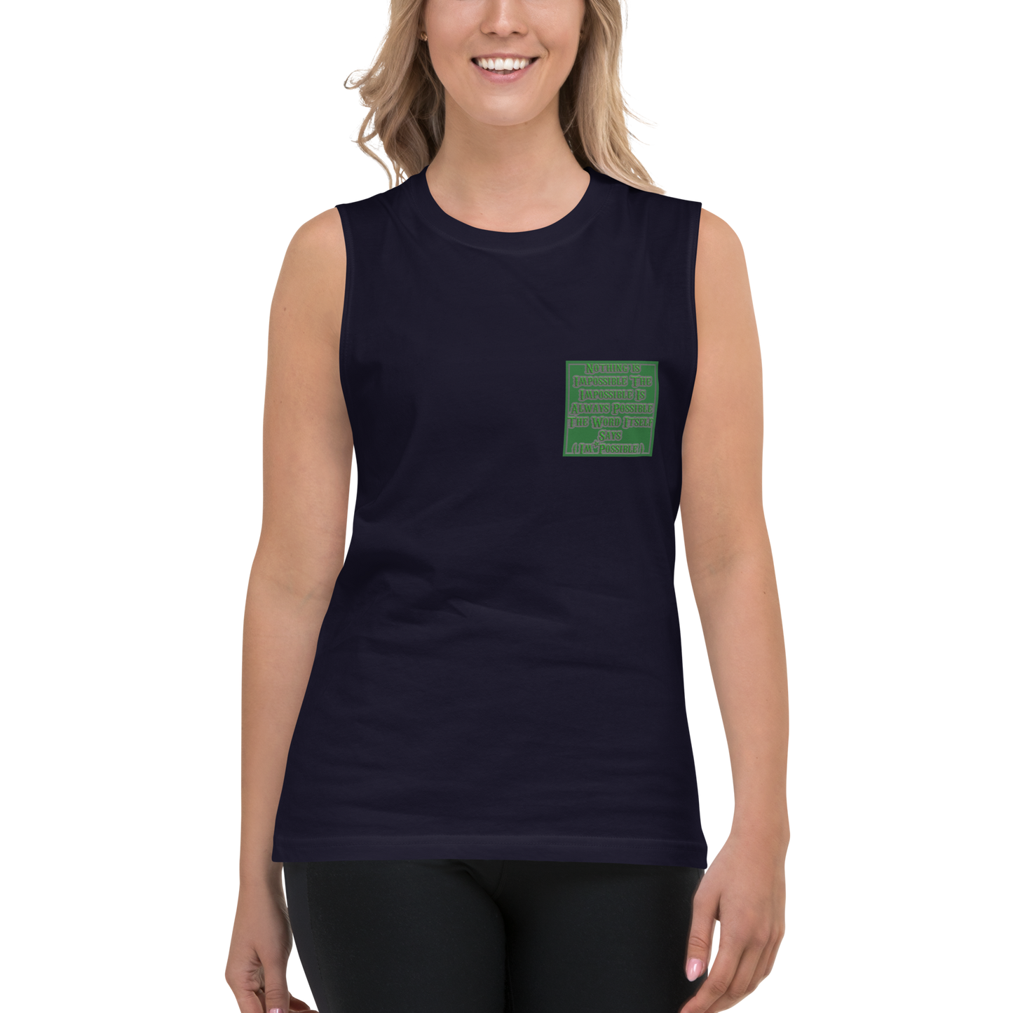 APEP - BYRD OF THE 7SEAS GODS APPAREL - GREEN - Goddess/Women Muscle Shirt