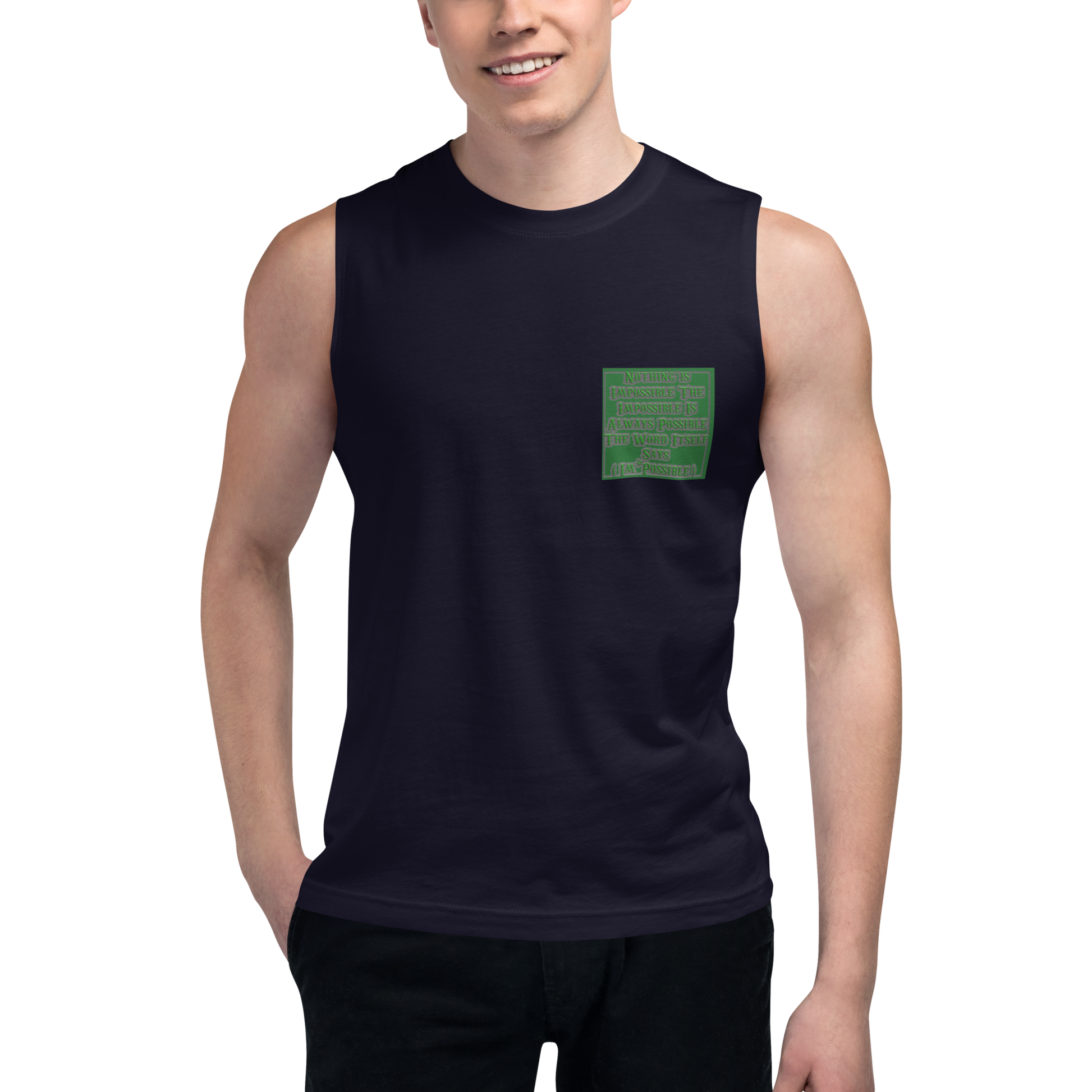 APEP - BYRD OF THE 7SEAS GODS APPAREL - GREEN - Gods/Men Muscle Shirt