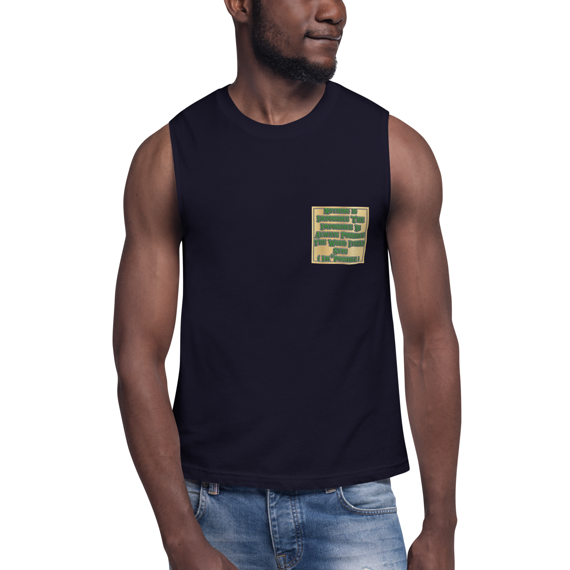 APEP - BYRD OF THE 7SEAS GODS APPAREL - DUST - Gods/Men Muscle Shirt