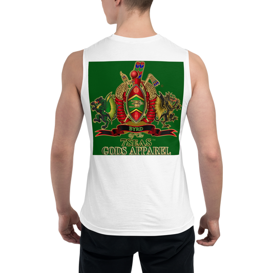 APEP - BYRD OF THE 7SEAS GODS APPAREL - GREEN - Gods/Men Muscle Shirt