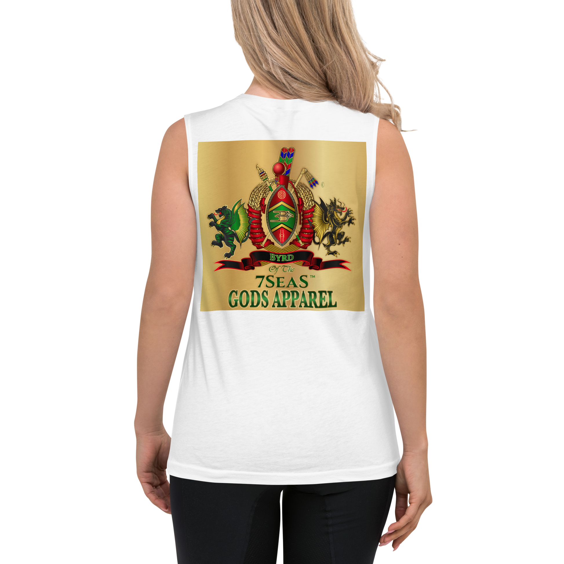 APEP - BYRD OF THE 7SEAS GODS APPAREL - DUST - Goddess/Women Muscle Shirt