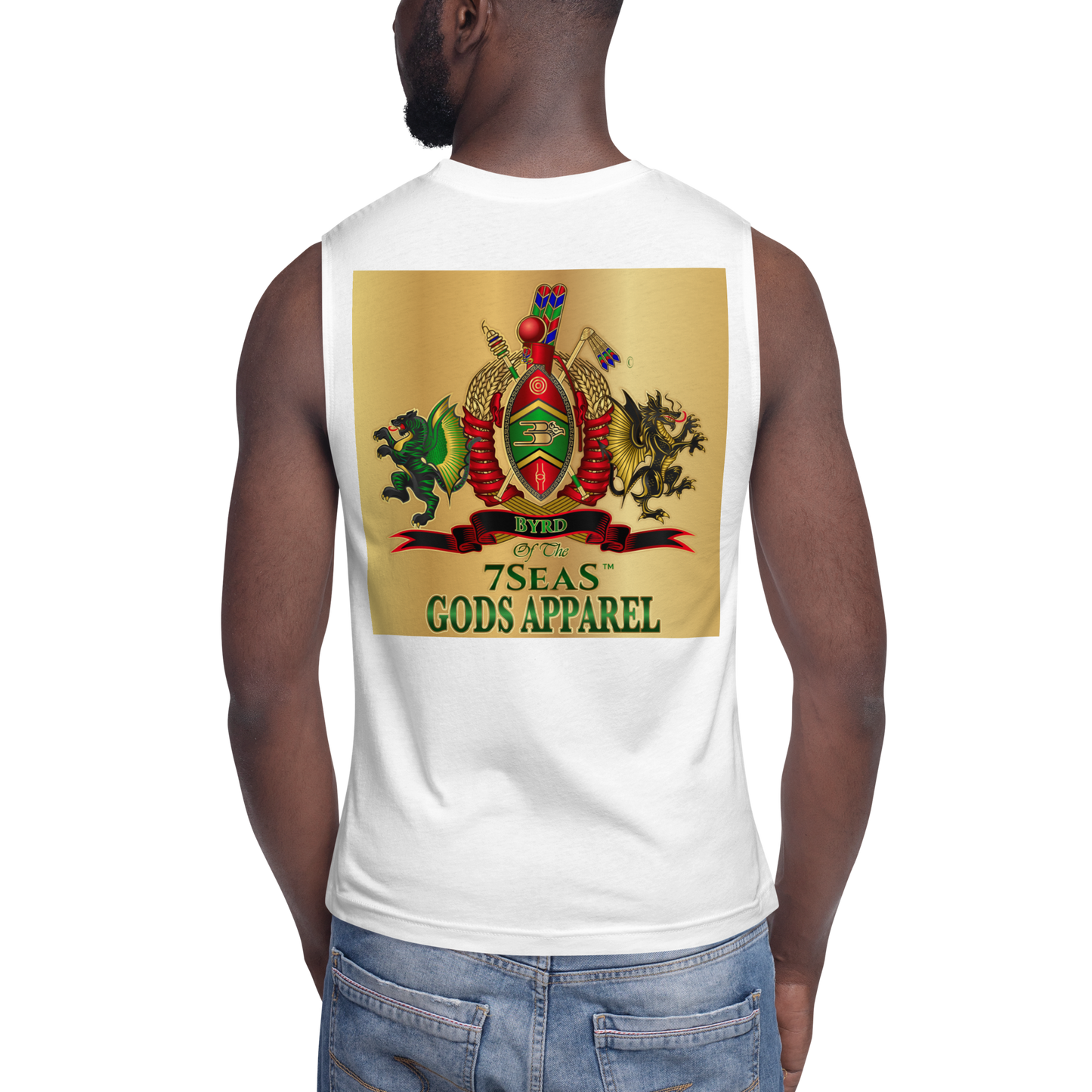 APEP - BYRD OF THE 7SEAS GODS APPAREL - DUST - Gods/Men Muscle Shirt