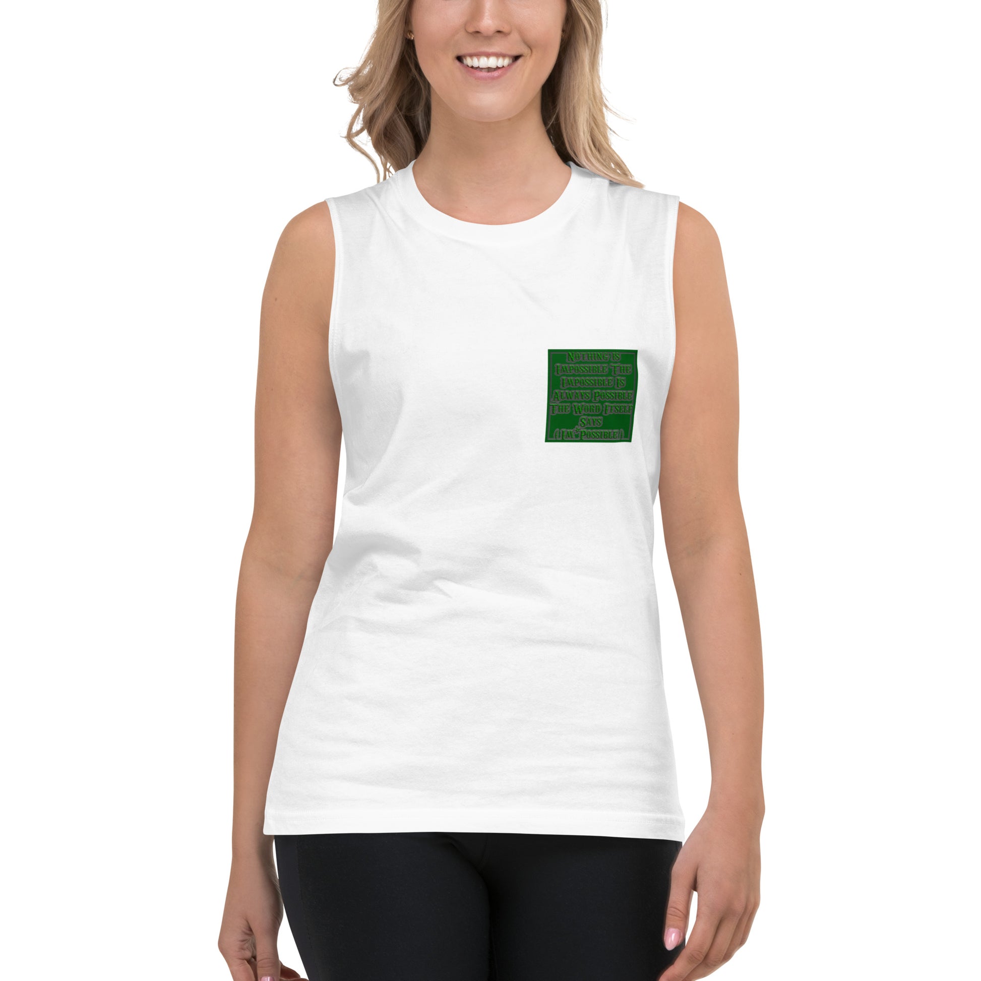 APEP - BYRD OF THE 7SEAS GODS APPAREL - GREEN - Goddess/Women Muscle Shirt