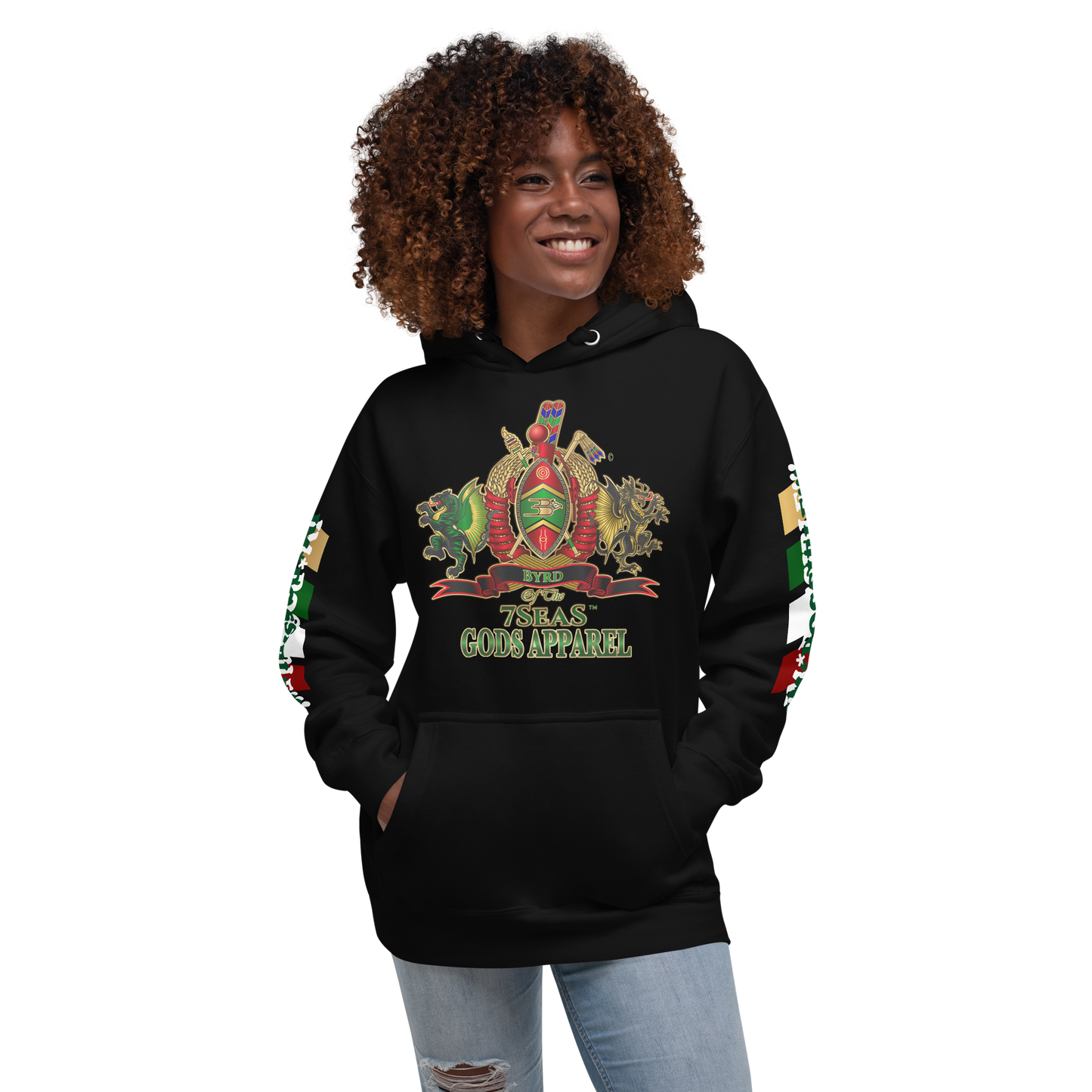 APEP - BYRD OF THE 7SEAS GODS APPAREL - Gods & Goddess Unisex Hoodie