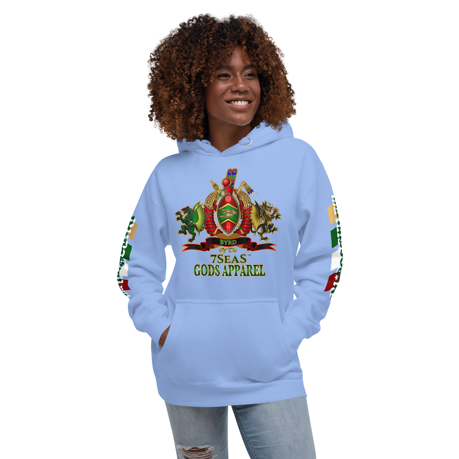 APEP - BYRD OF THE 7SEAS GODS APPAREL - Gods & Goddess Unisex Hoodie