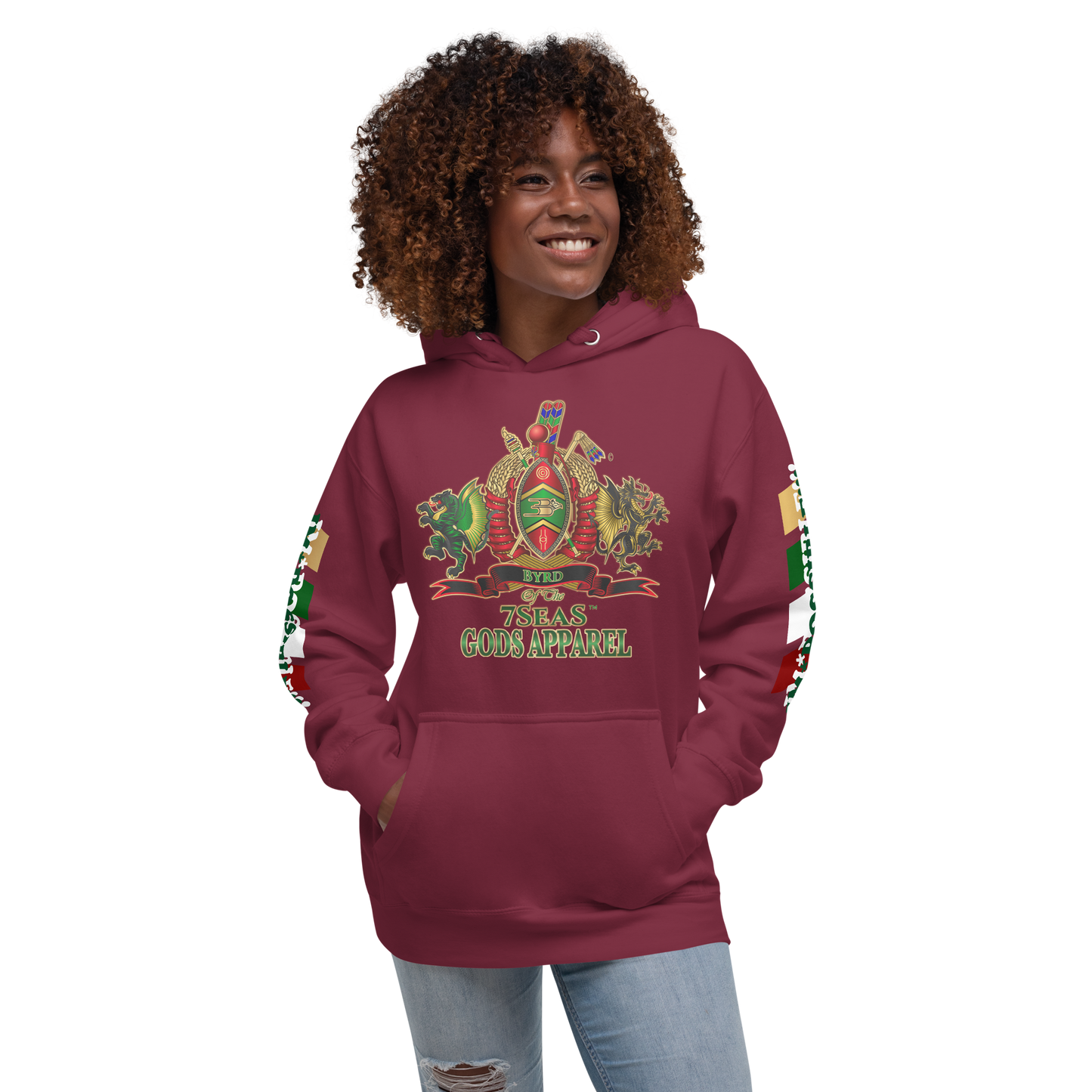 APEP - BYRD OF THE 7SEAS GODS APPAREL - Gods & Goddess Unisex Hoodie