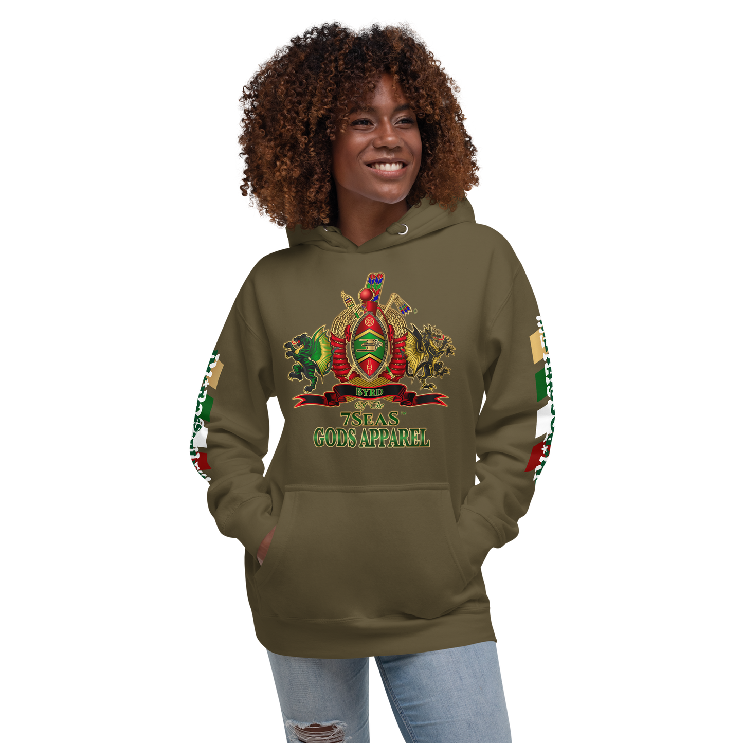 APEP - BYRD OF THE 7SEAS GODS APPAREL - Gods & Goddess Unisex Hoodie