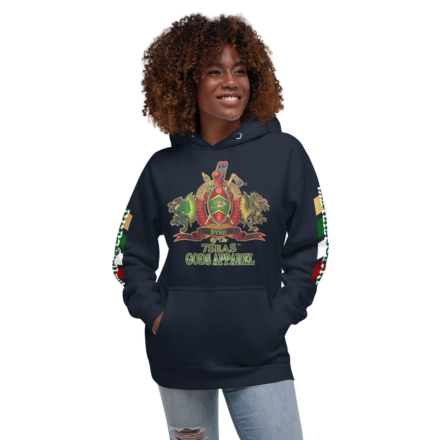 APEP - BYRD OF THE 7SEAS GODS APPAREL - Gods & Goddess Unisex Hoodie