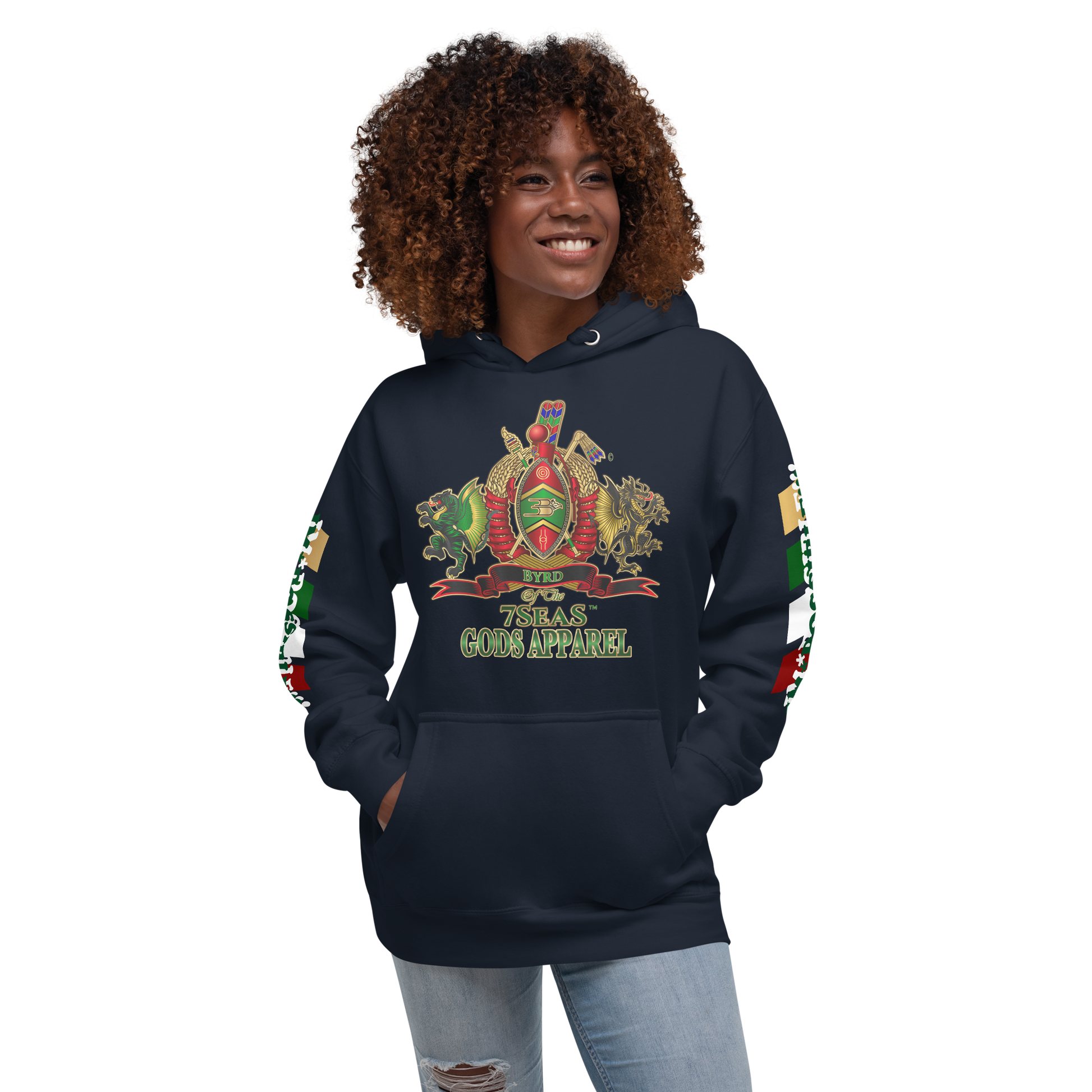 APEP - BYRD OF THE 7SEAS GODS APPAREL - Gods & Goddess Unisex Hoodie