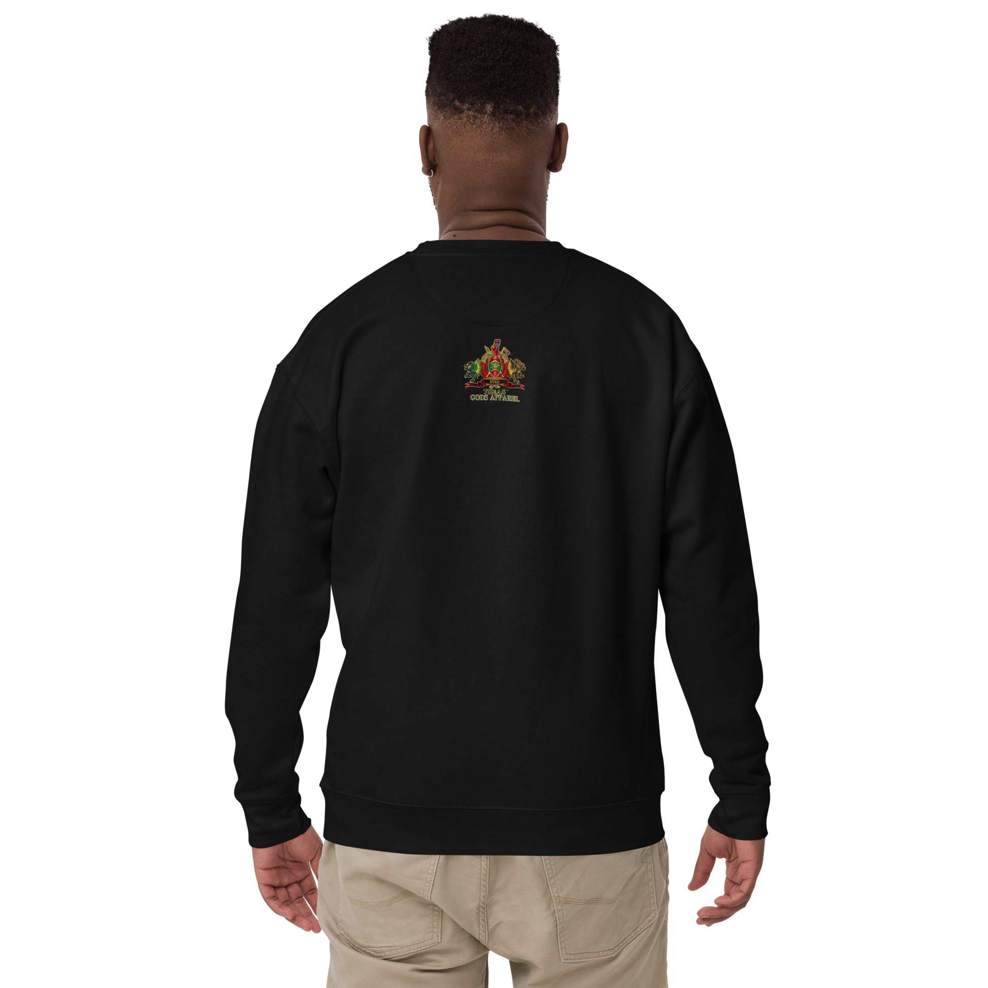 World Is A Jungle - BYRD OF THE 7SEAS GODS APPAREL - TIGER EDITION - ENBYRD - God/Men Embroidery Unisex Premium Sweatshirt