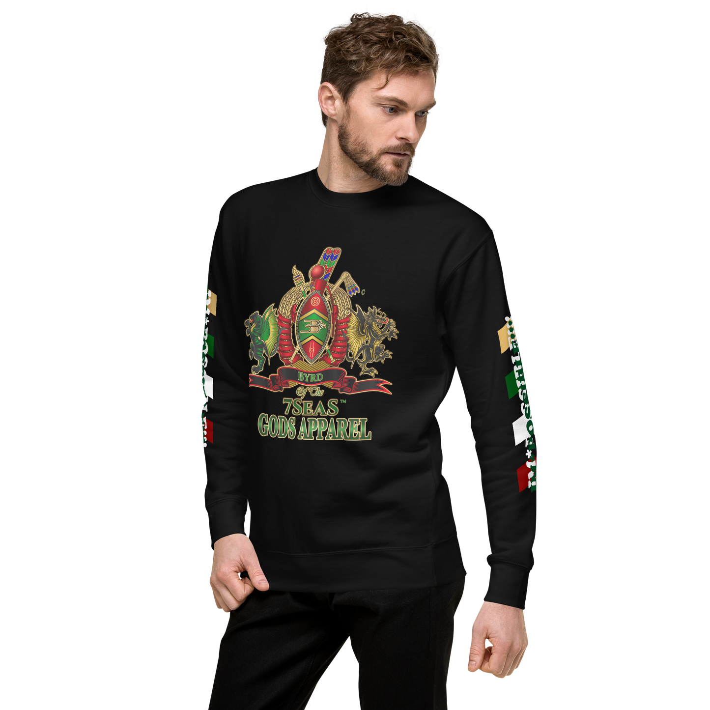 APEP - BYRD OF THE 7SEAS GODS APPAREL - Gods/Men Unisex Premium Sweatshirt