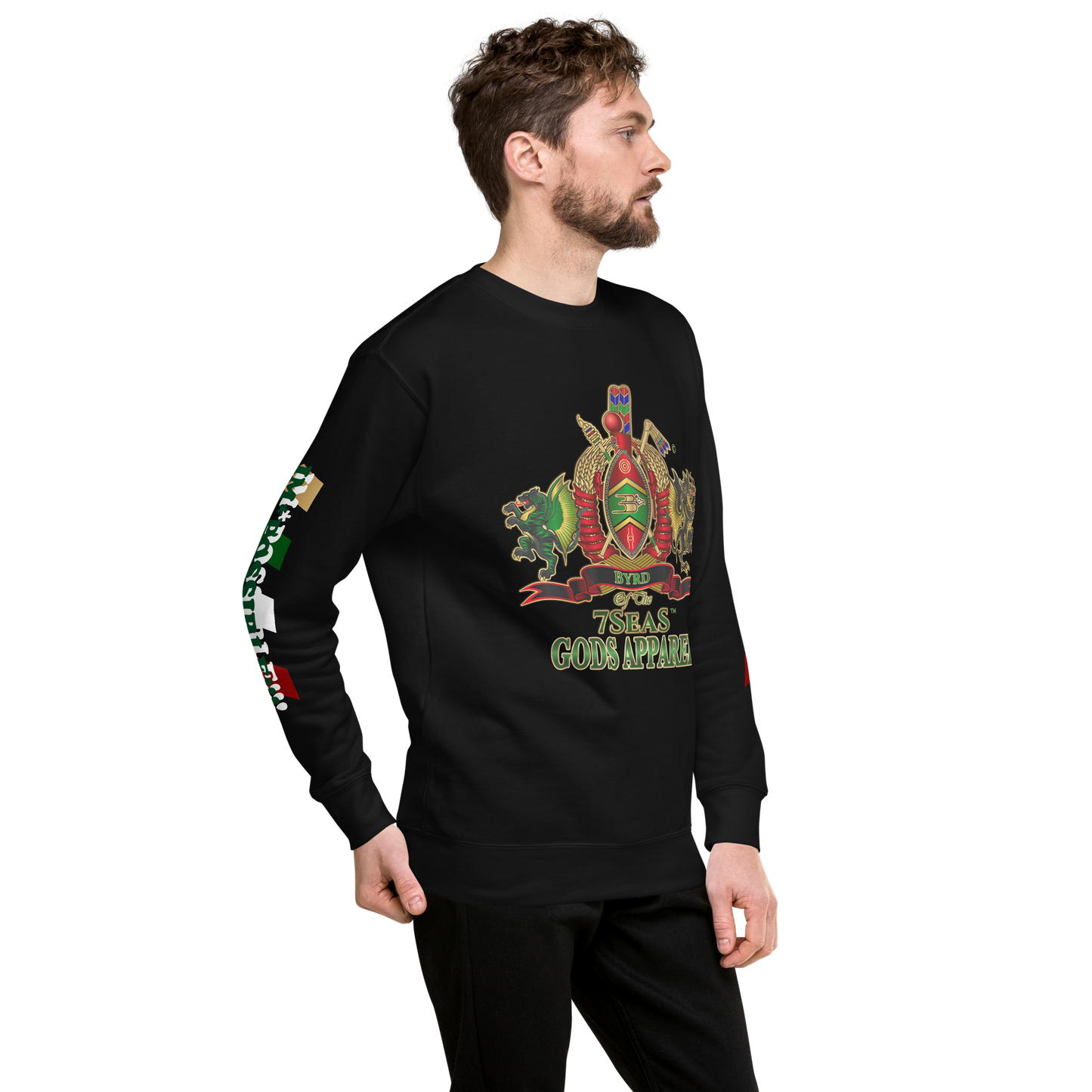 APEP - BYRD OF THE 7SEAS GODS APPAREL - Gods/Men Unisex Premium Sweatshirt