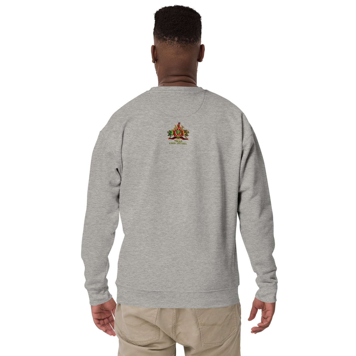 World Is A Jungle - BYRD OF THE 7SEAS GODS APPAREL - TIGER EDITION - ENBYRD - God/Men Embroidery Unisex Premium Sweatshirt