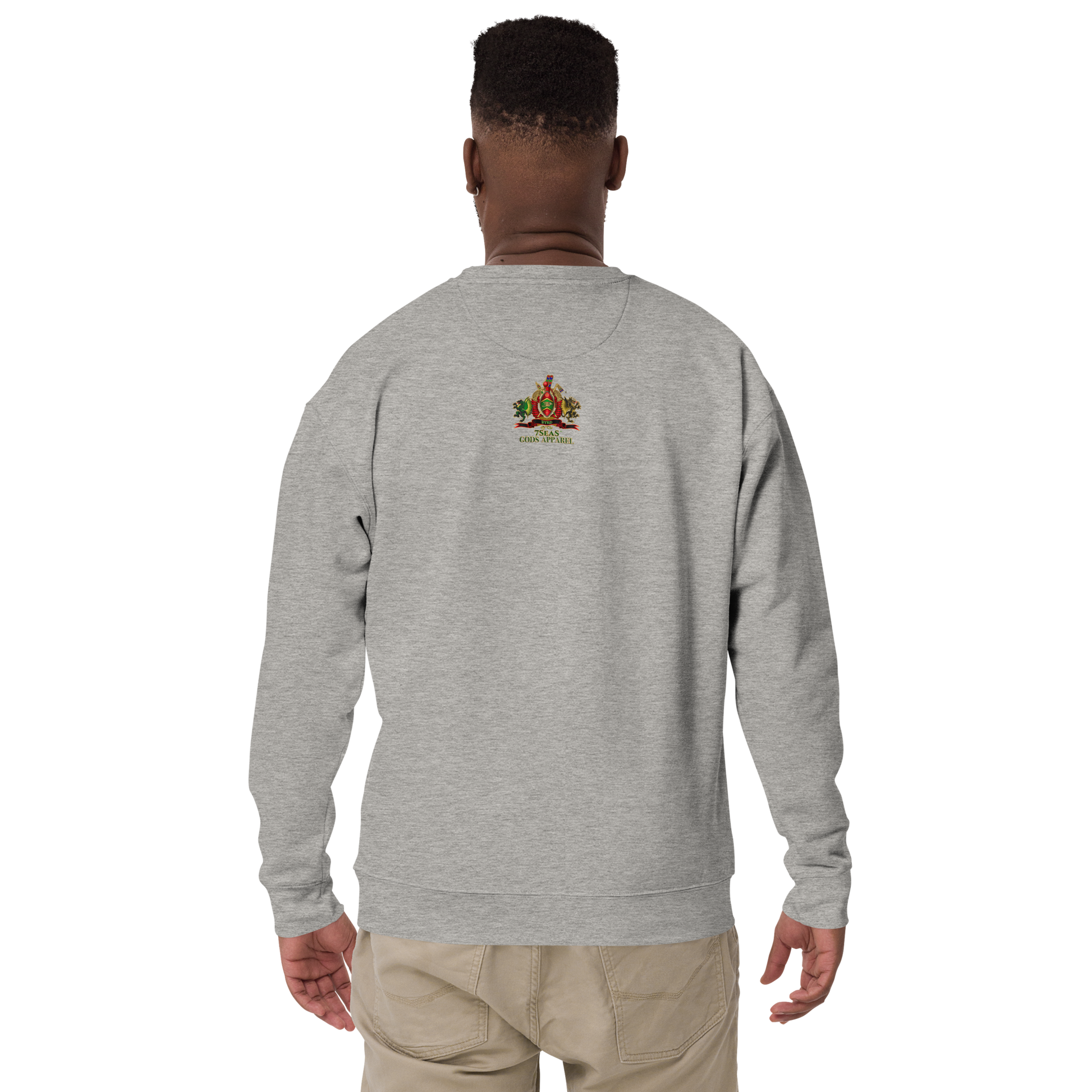 World Is A Jungle - BYRD OF THE 7SEAS GODS APPAREL - TIGER EDITION - ENBYRD - God/Men Embroidery Unisex Premium Sweatshirt