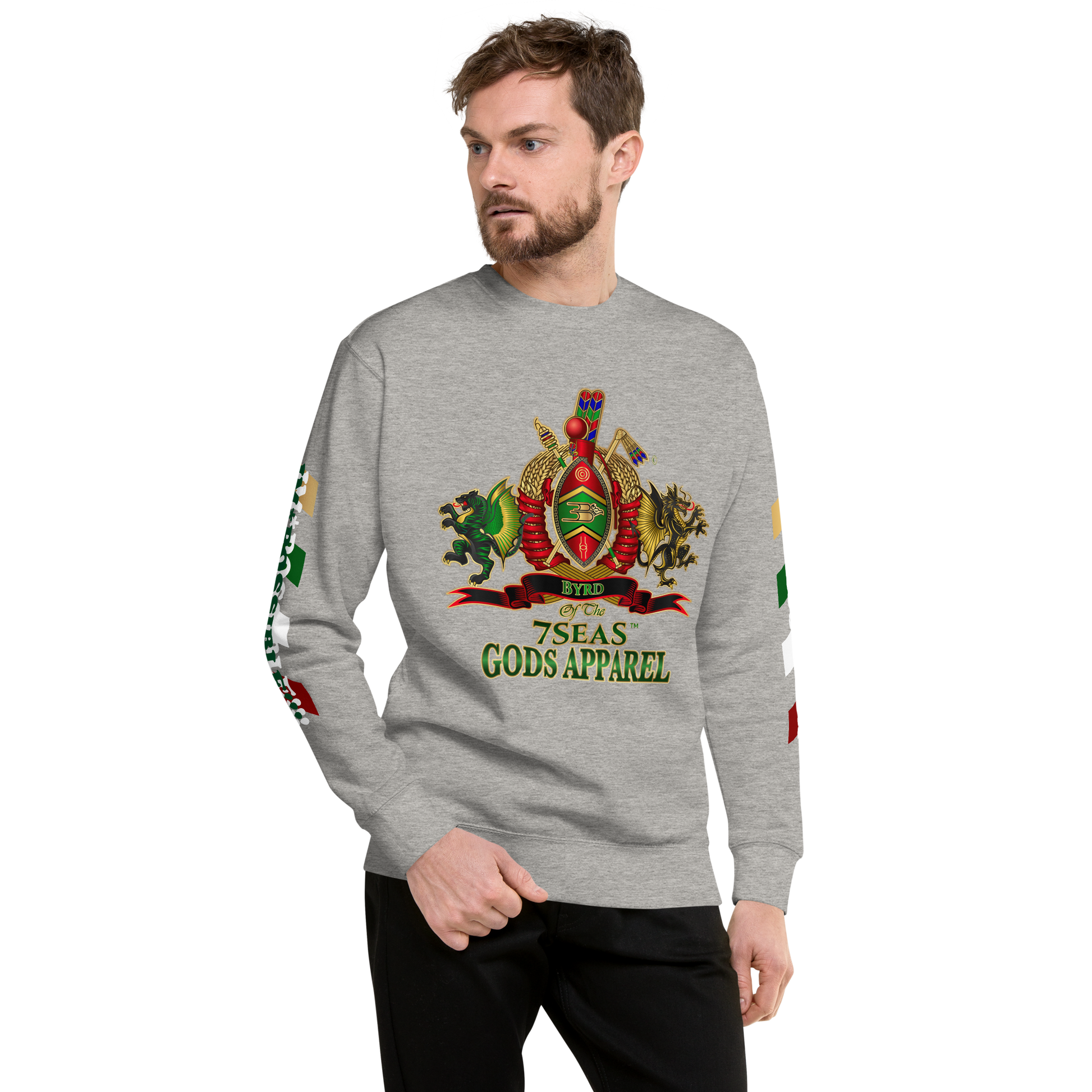 APEP - BYRD OF THE 7SEAS GODS APPAREL - Gods/Men Unisex Premium Sweatshirt