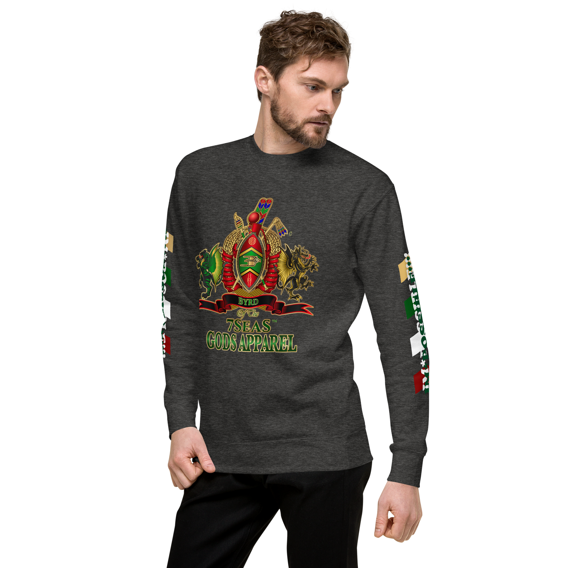 APEP - BYRD OF THE 7SEAS GODS APPAREL - Gods/Men Unisex Premium Sweatshirt