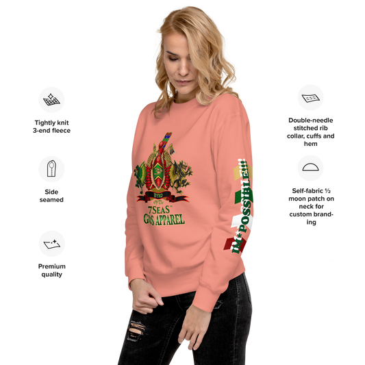 APEP - BYRD OF THE 7SEAS GODS APPAREL - Goddess/Women Unisex Premium Sweatshirt