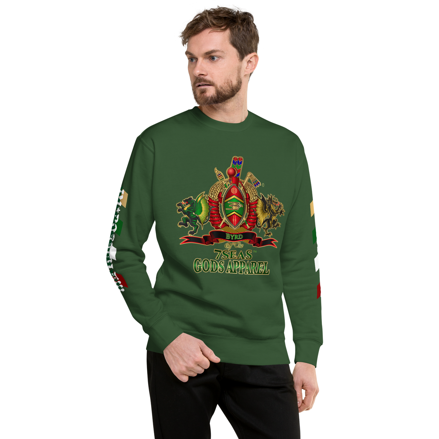 APEP - BYRD OF THE 7SEAS GODS APPAREL - Gods/Men Unisex Premium Sweatshirt