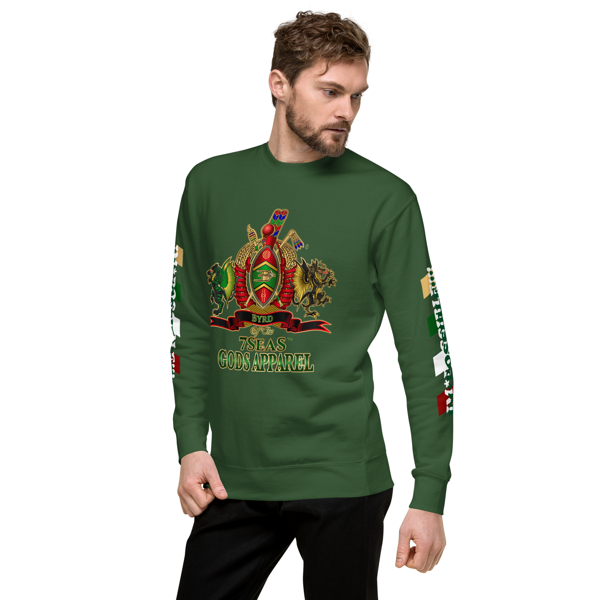 APEP - BYRD OF THE 7SEAS GODS APPAREL - Gods/Men Unisex Premium Sweatshirt