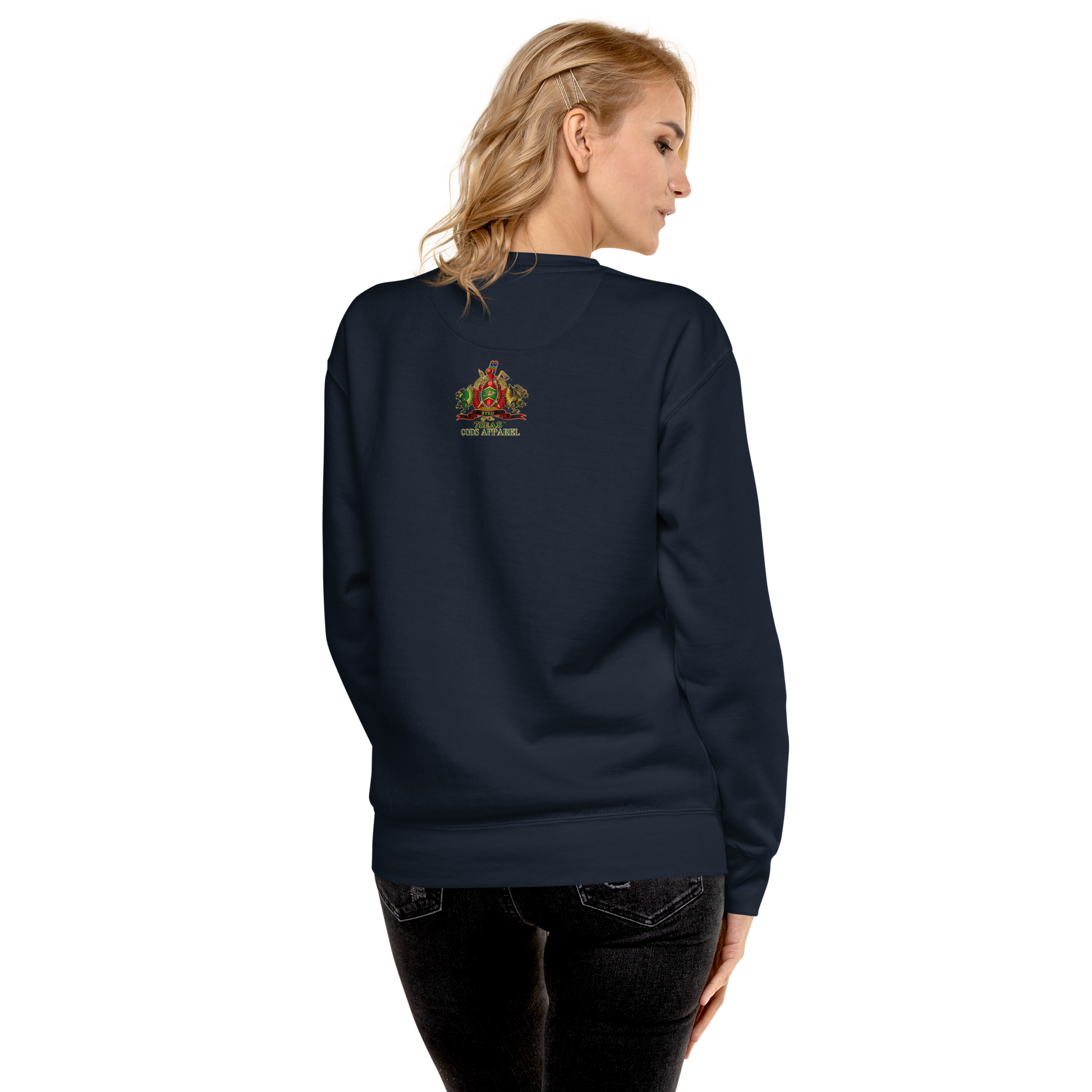 World Is A Jungle - BYRD OF THE 7SEAS GODS APPAREL - ENBYRD EDITION - Goddess/Women Embroidery Unisex Premium Sweatshirt