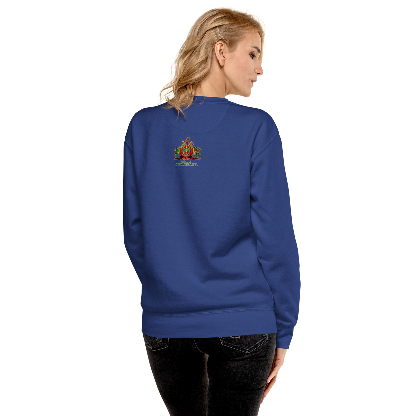 World Is A Jungle - BYRD OF THE 7SEAS GODS APPAREL - ENBYRD EDITION - Goddess/Women Embroidery Unisex Premium Sweatshirt