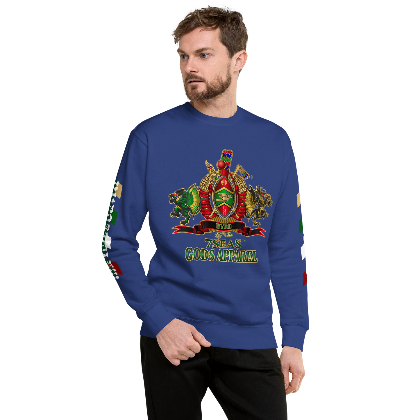 APEP - BYRD OF THE 7SEAS GODS APPAREL - Gods/Men Unisex Premium Sweatshirt