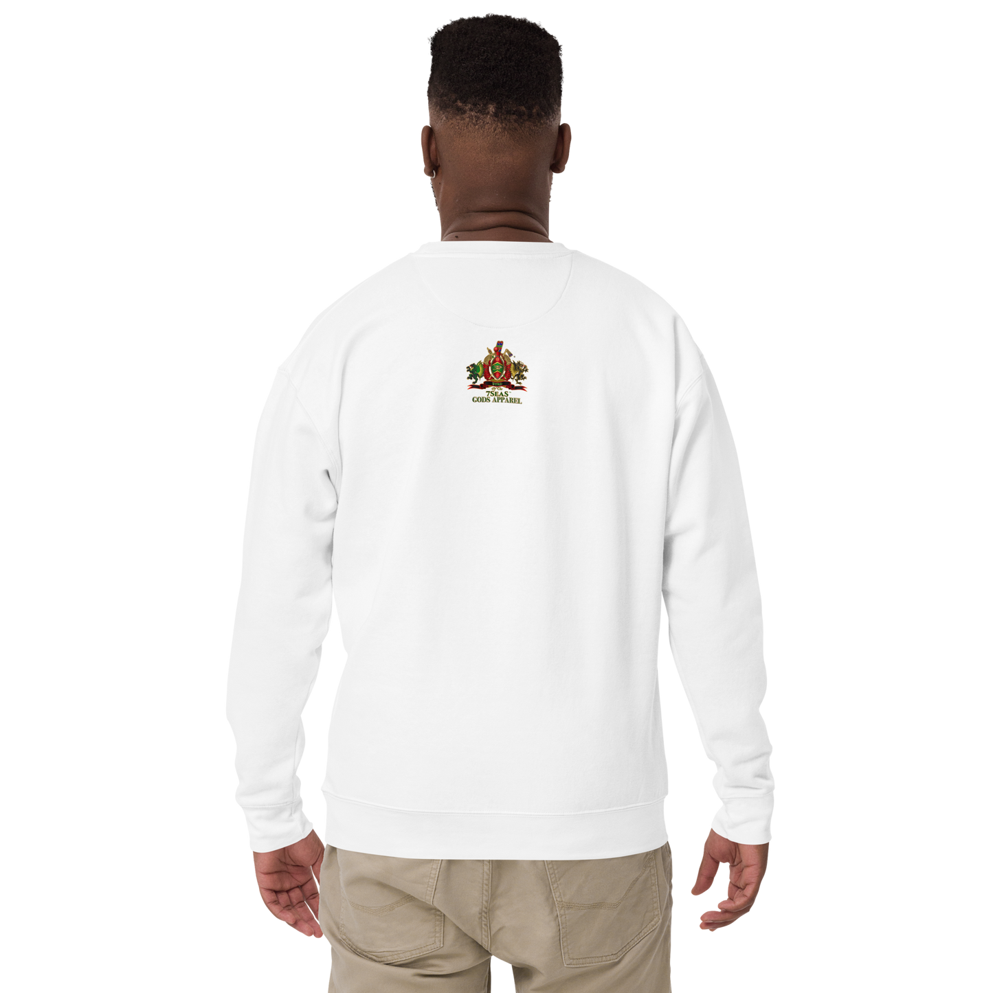 World Is A Jungle - BYRD OF THE 7SEAS GODS APPAREL - TIGER EDITION - ENBYRD - God/Men Embroidery Unisex Premium Sweatshirt