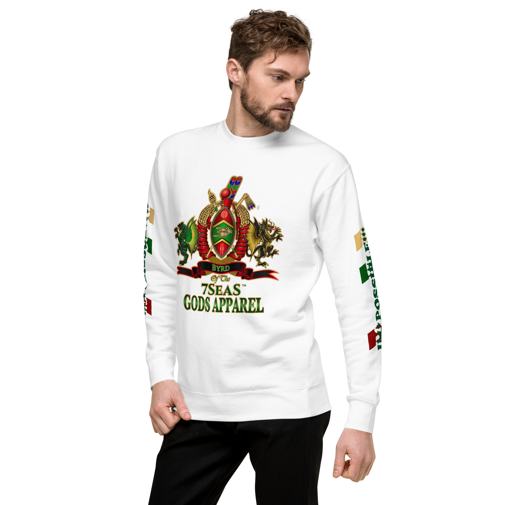 APEP - BYRD OF THE 7SEAS GODS APPAREL - Gods/Men Unisex Premium Sweatshirt