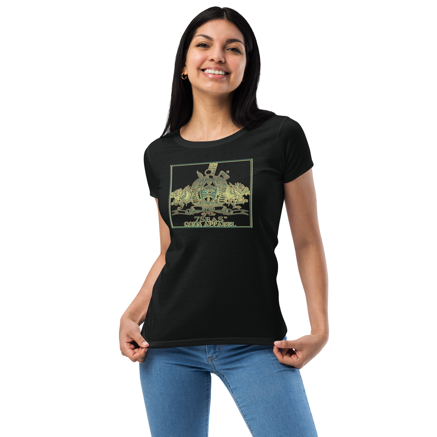 ENBYRD - BYRD OF THE 7SEAS GODS APPAREL - Goddess/Women fitted t-shirt