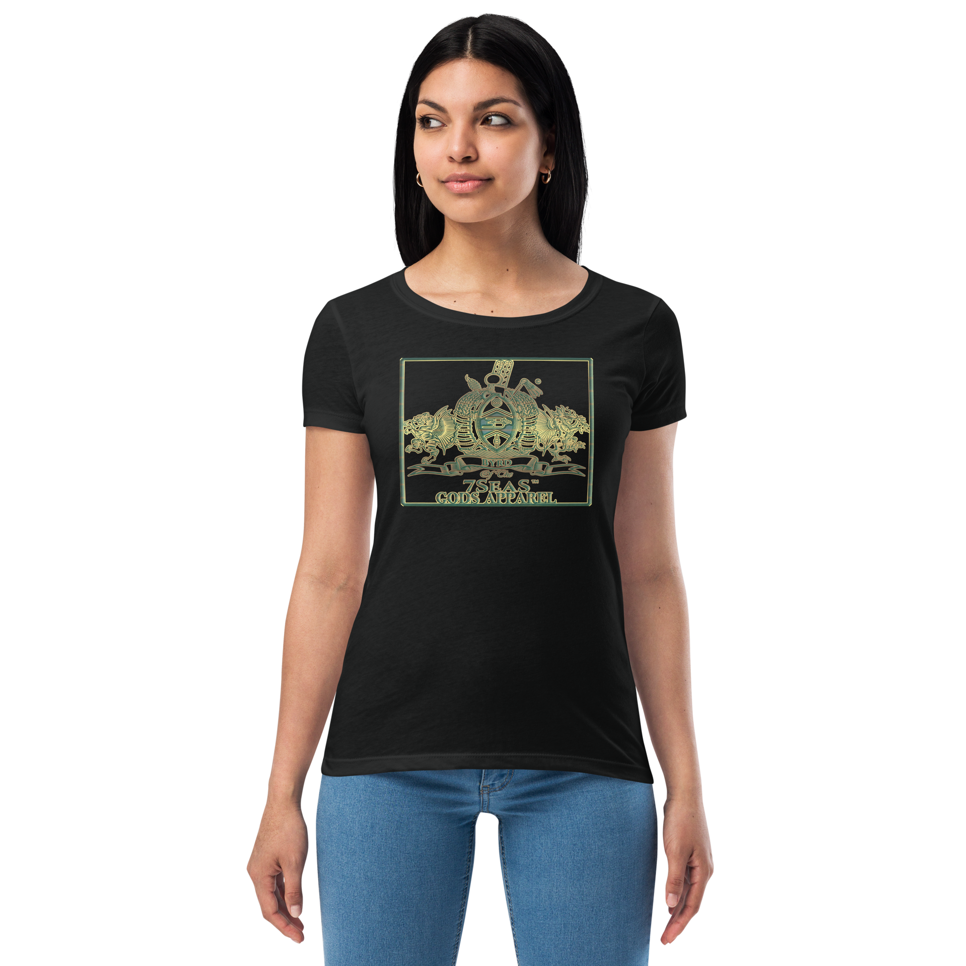 ENBYRD - BYRD OF THE 7SEAS GODS APPAREL - Goddess/Women fitted t-shirt