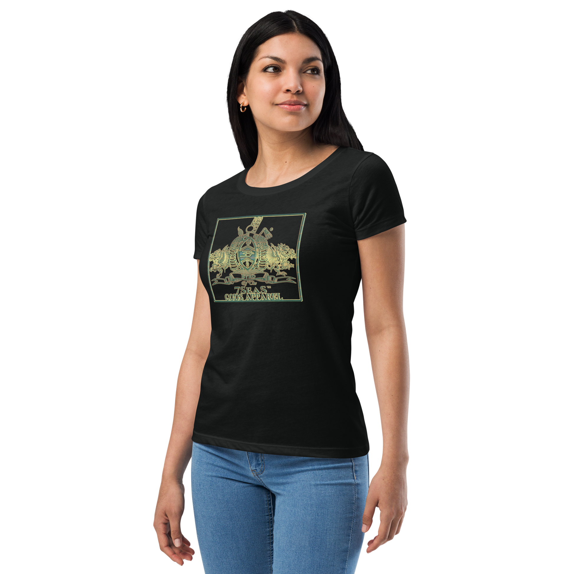 ENBYRD - BYRD OF THE 7SEAS GODS APPAREL - Goddess/Women fitted t-shirt