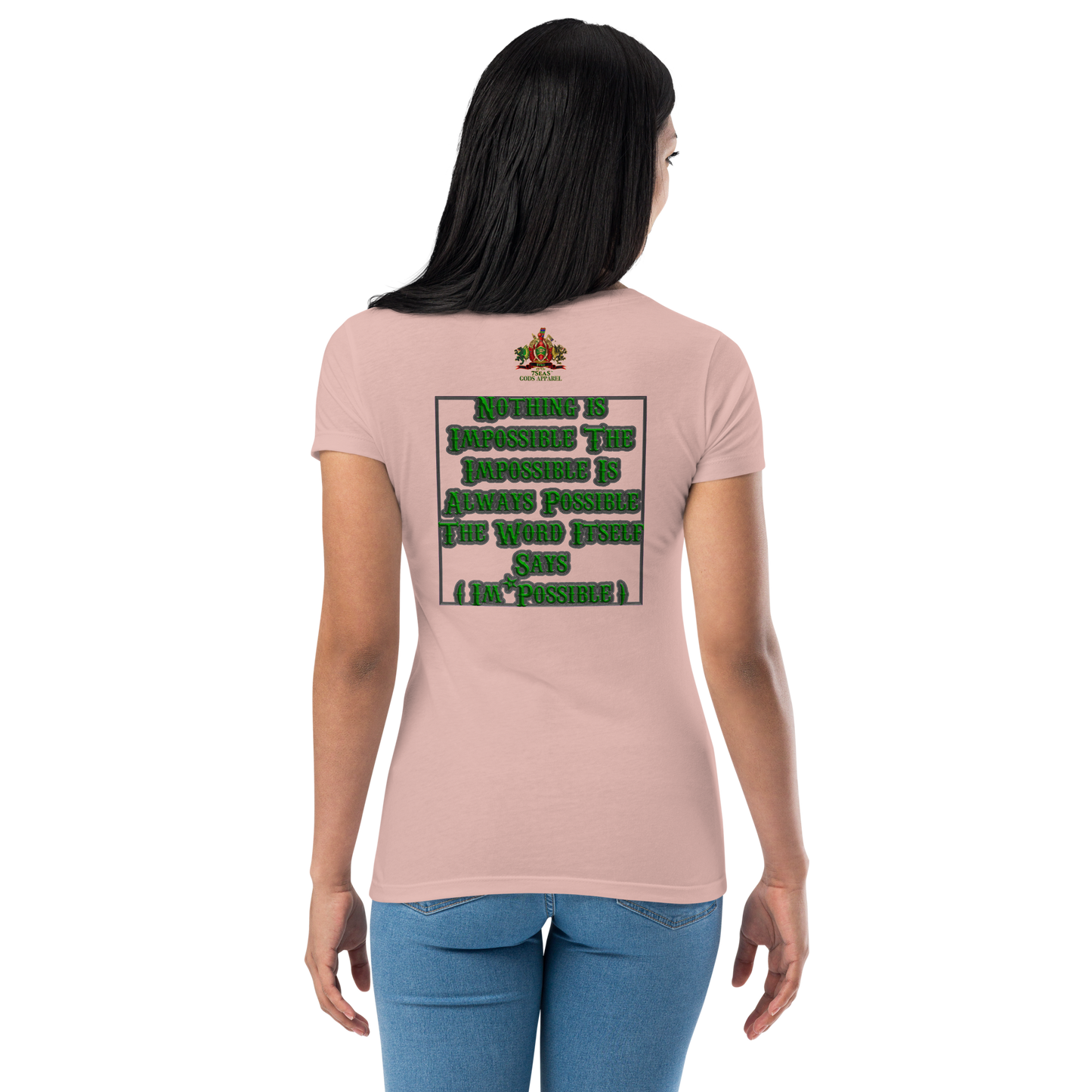 APEP - BYRD OF THE 7SEAS GODS APPAREL - Goddess/Women fitted t-shirt