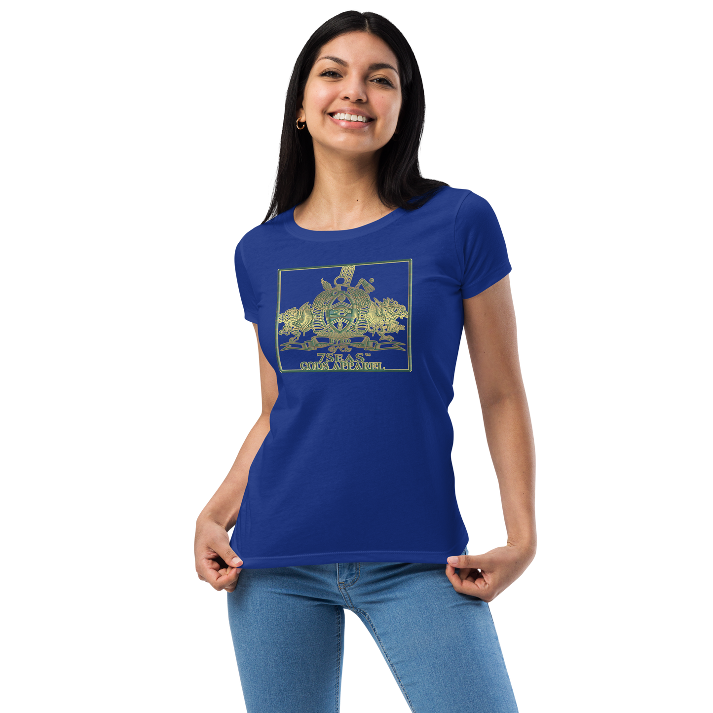 ENBYRD - BYRD OF THE 7SEAS GODS APPAREL - Goddess/Women fitted t-shirt