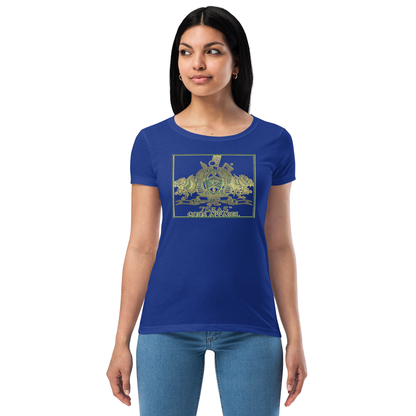 ENBYRD - BYRD OF THE 7SEAS GODS APPAREL - Goddess/Women fitted t-shirt