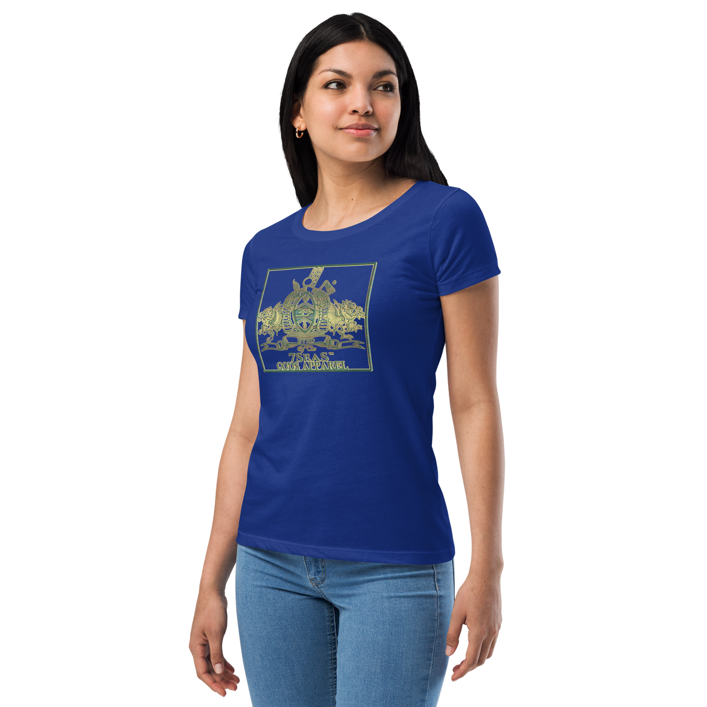 ENBYRD - BYRD OF THE 7SEAS GODS APPAREL - Goddess/Women fitted t-shirt