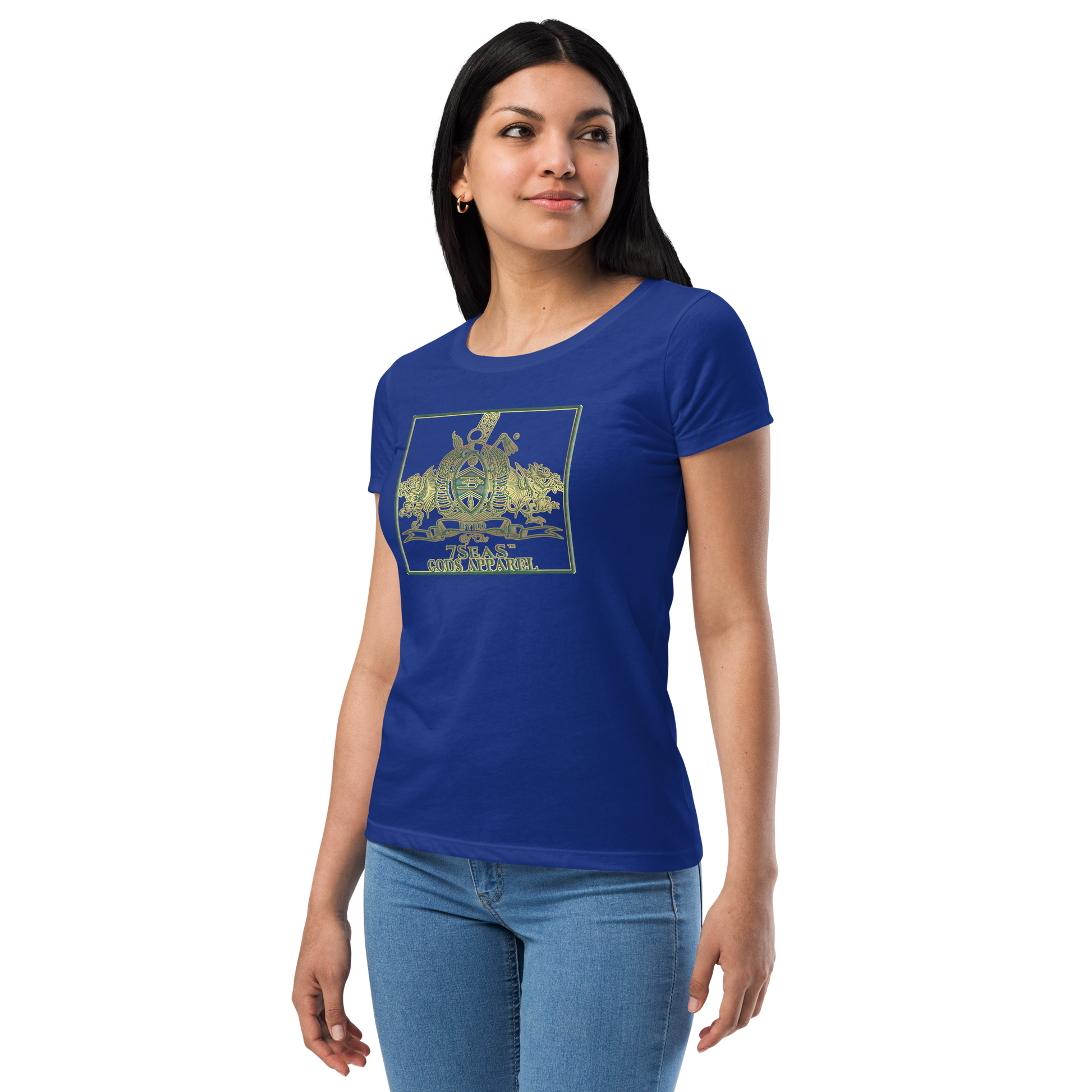 ENBYRD - BYRD OF THE 7SEAS GODS APPAREL - Goddess/Women fitted t-shirt