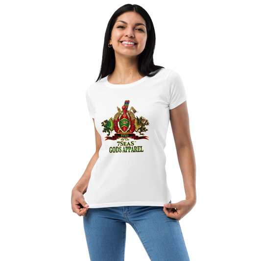 APEP - BYRD OF THE 7SEAS GODS APPAREL - Goddess/Women fitted t-shirt