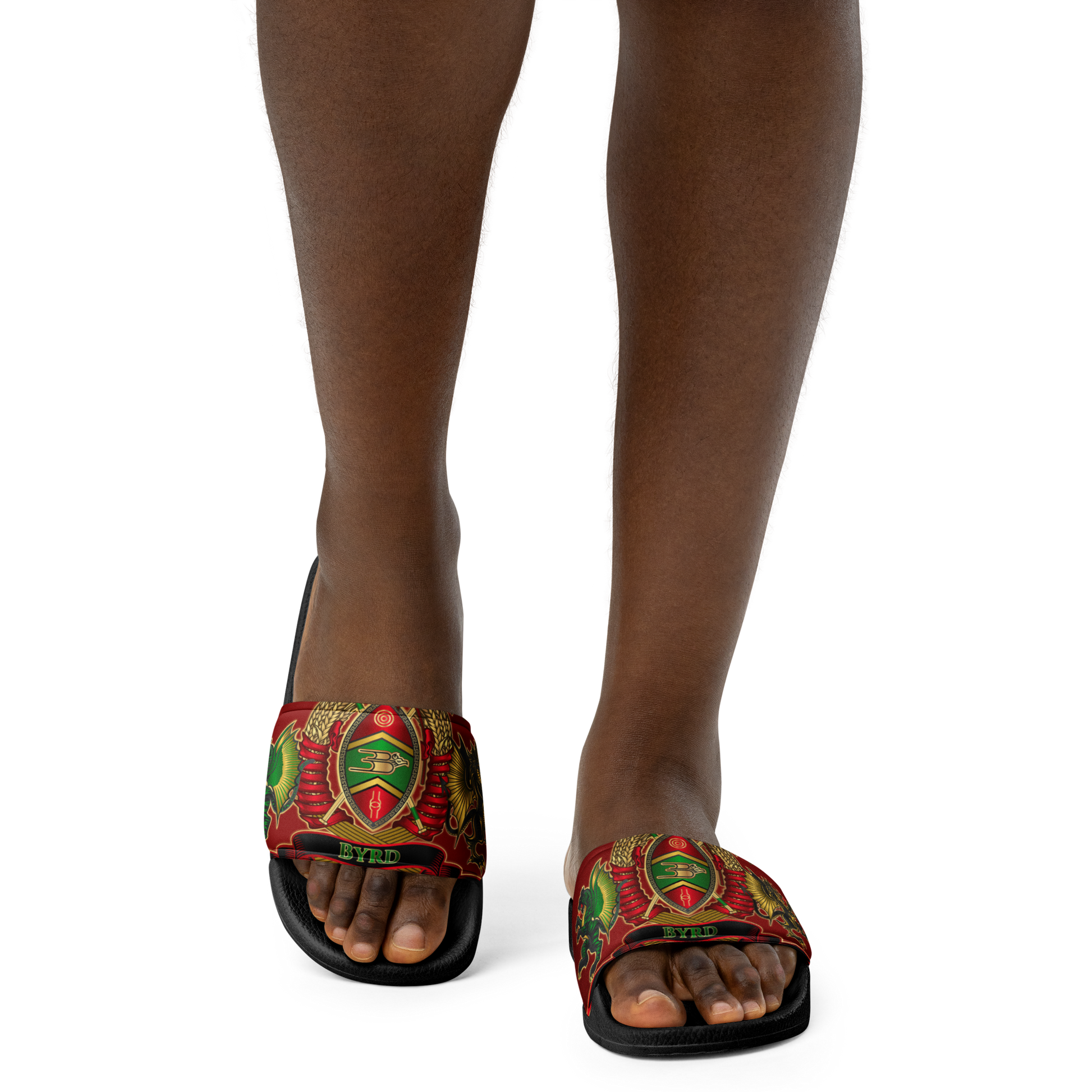 APEP - BYRD OF THE 7SEAS GODS APPAREL - Red - S1 - Goddess/Women slides