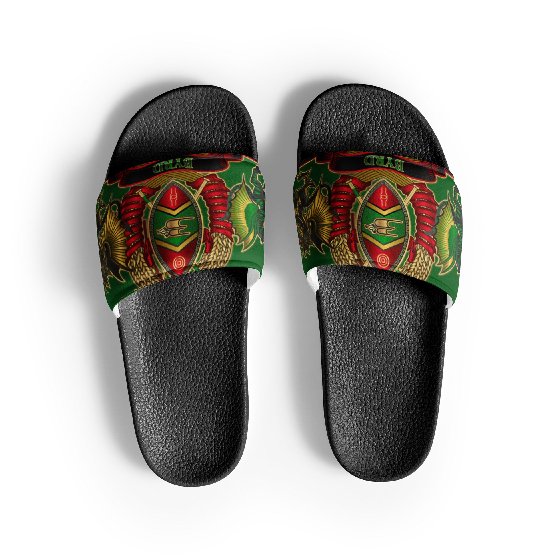 APEP - BYRD OF THE 7SEAS GODS APPAREL - Green - S1 - Goddess/Women slides