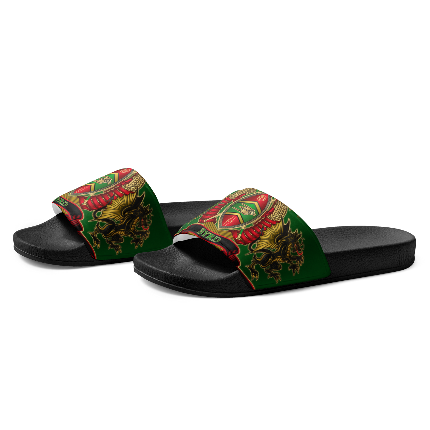 APEP - BYRD OF THE 7SEAS GODS APPAREL - Green - S1 - Goddess/Women slides