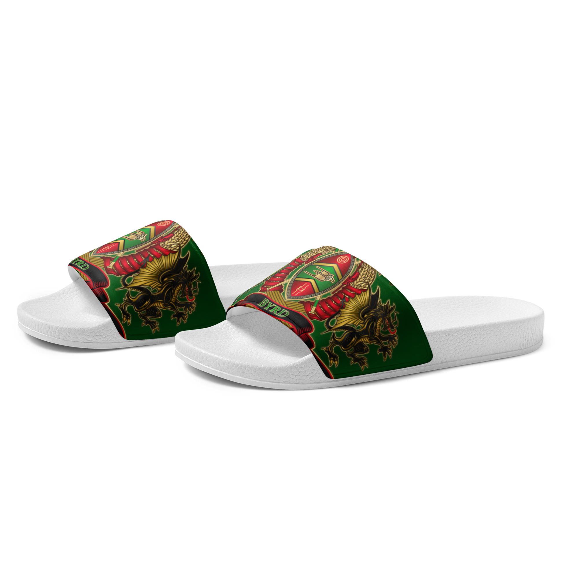 APEP - BYRD OF THE 7SEAS GODS APPAREL - Green - S1 - Goddess/Women slides