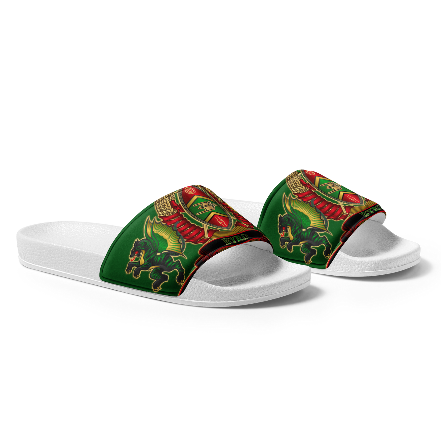 APEP - BYRD OF THE 7SEAS GODS APPAREL - Green - S1 - Goddess/Women slides