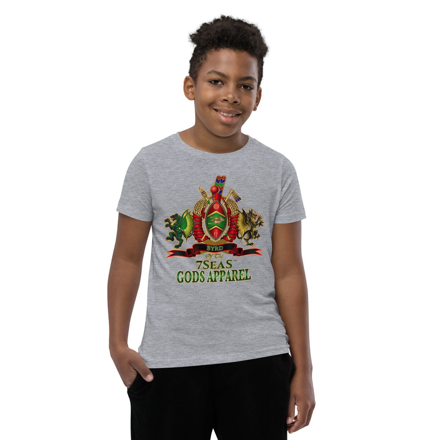 APEP - BYRD OF THE 7SEAS GODS APPAREL - Gods/Boys Youth Short Sleeve T-Shirt