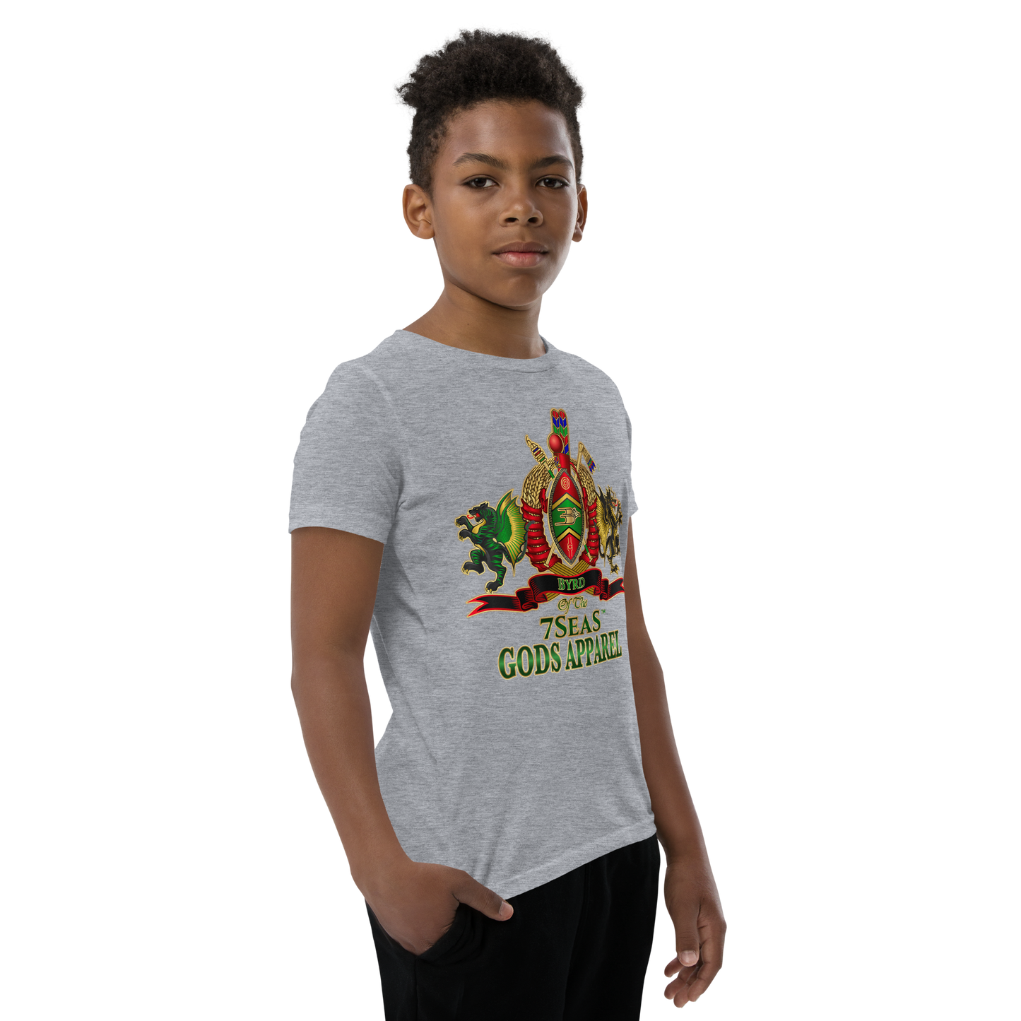 APEP - BYRD OF THE 7SEAS GODS APPAREL - Gods/Boys Youth Short Sleeve T-Shirt