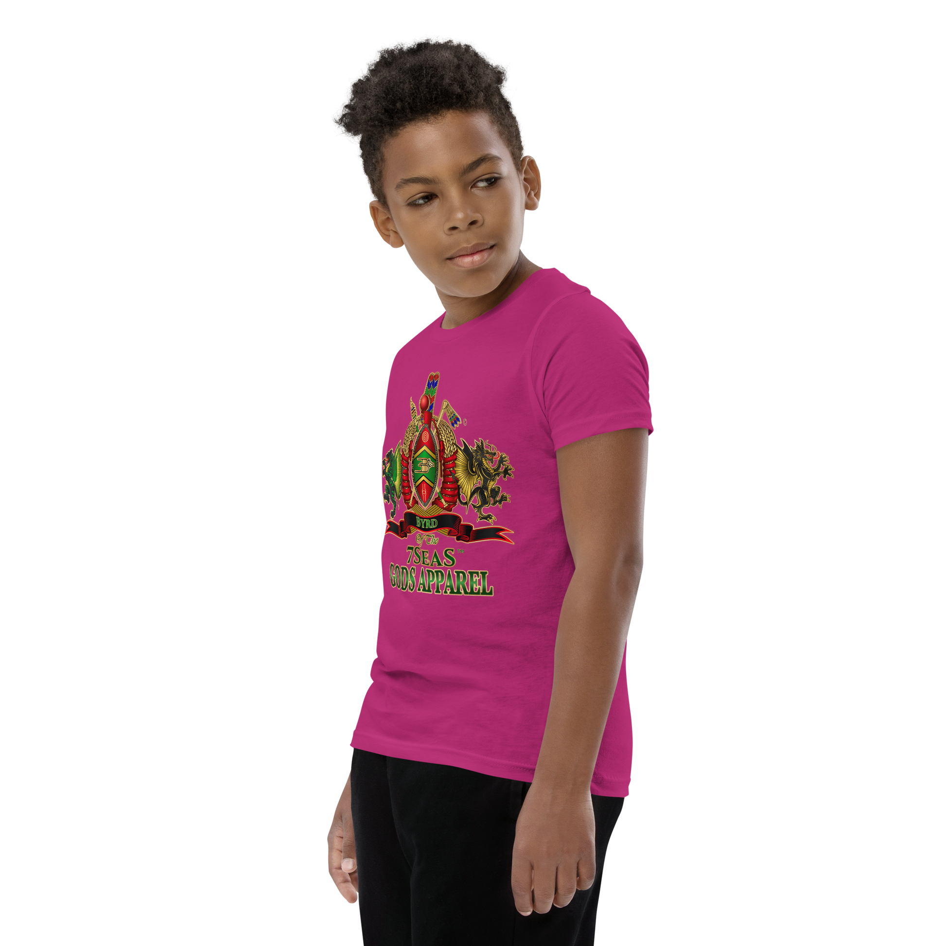 APEP - BYRD OF THE 7SEAS GODS APPAREL - Gods/Boys Youth Short Sleeve T-Shirt